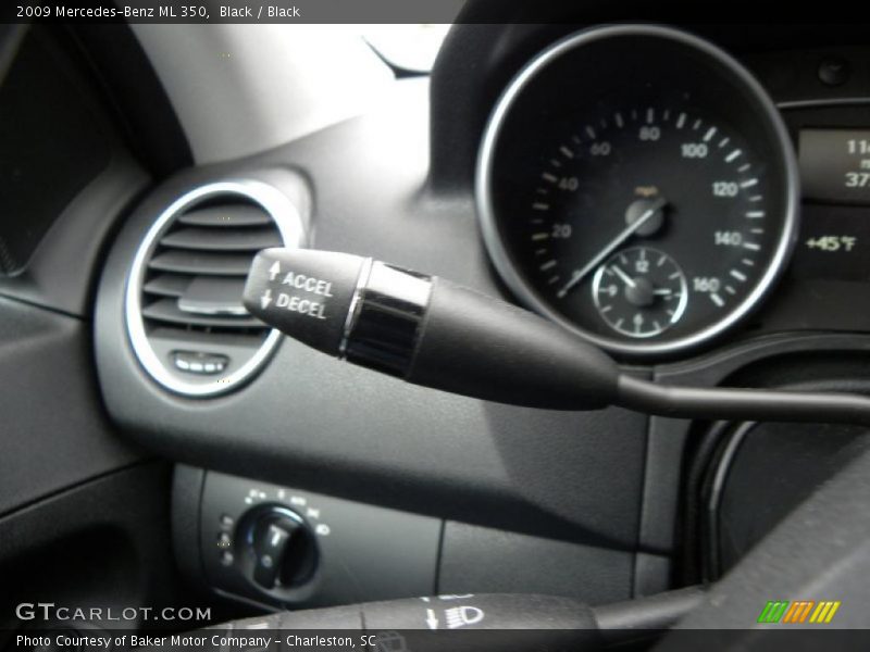 Black / Black 2009 Mercedes-Benz ML 350