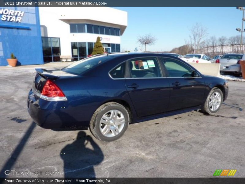 Imperial Blue Metallic / Ebony 2011 Chevrolet Impala LT