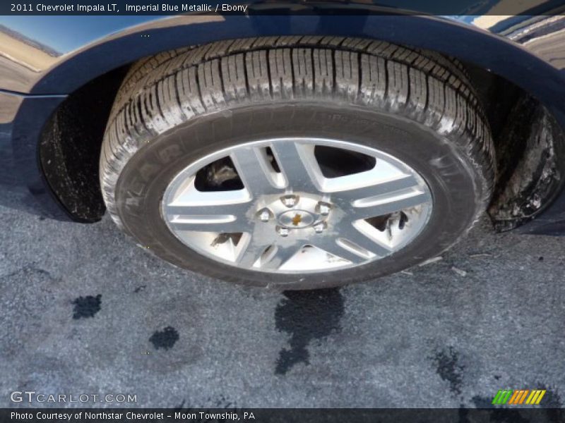 Imperial Blue Metallic / Ebony 2011 Chevrolet Impala LT