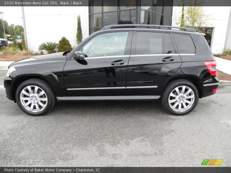 Black / Black 2010 Mercedes-Benz GLK 350