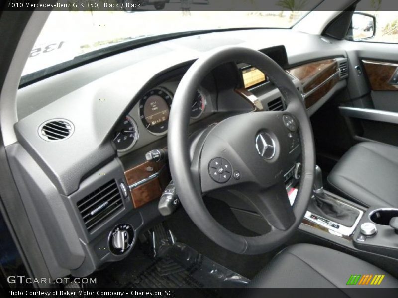 Black / Black 2010 Mercedes-Benz GLK 350