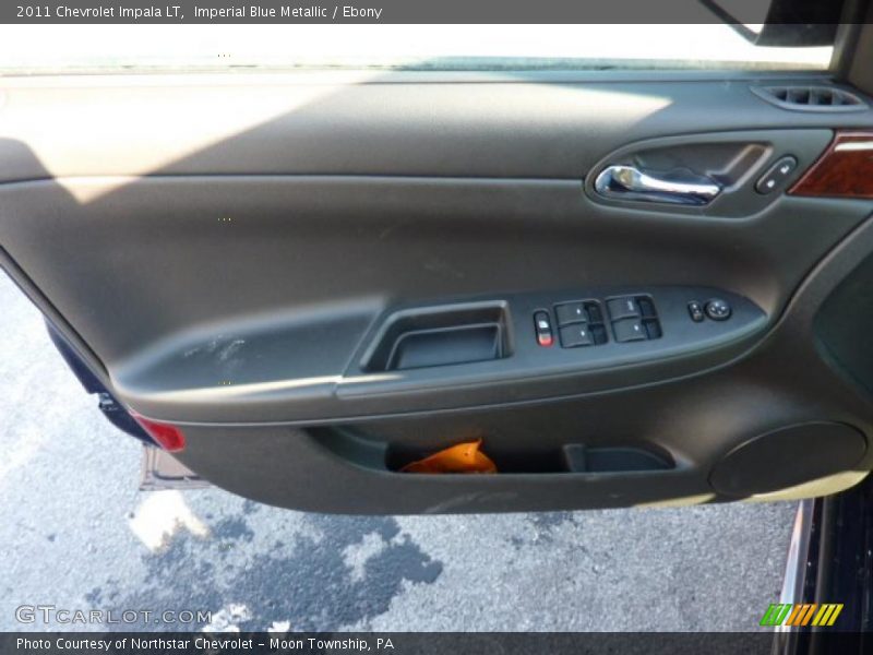 Imperial Blue Metallic / Ebony 2011 Chevrolet Impala LT