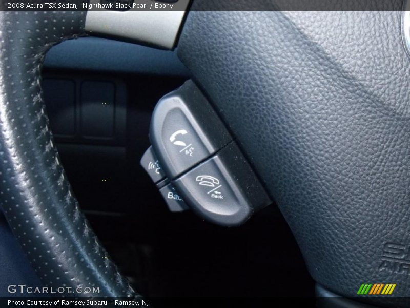 Nighthawk Black Pearl / Ebony 2008 Acura TSX Sedan