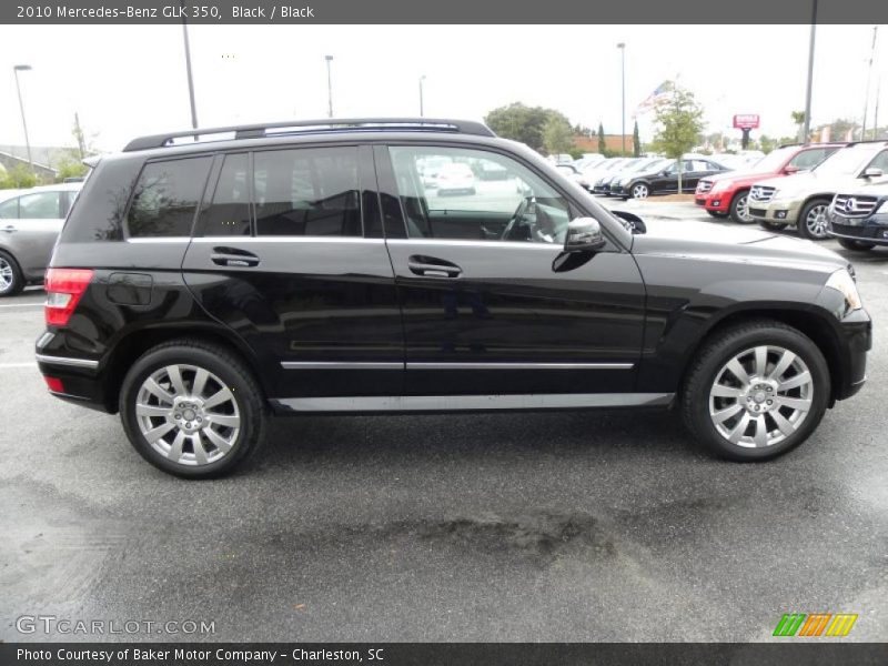 Black / Black 2010 Mercedes-Benz GLK 350