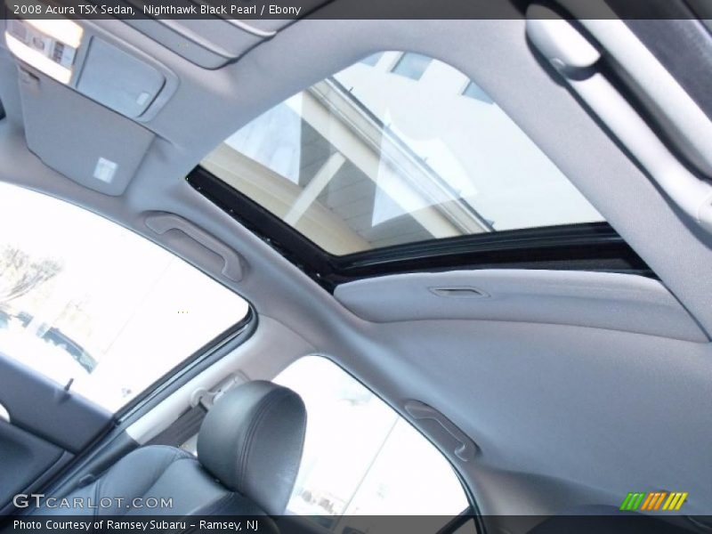Nighthawk Black Pearl / Ebony 2008 Acura TSX Sedan