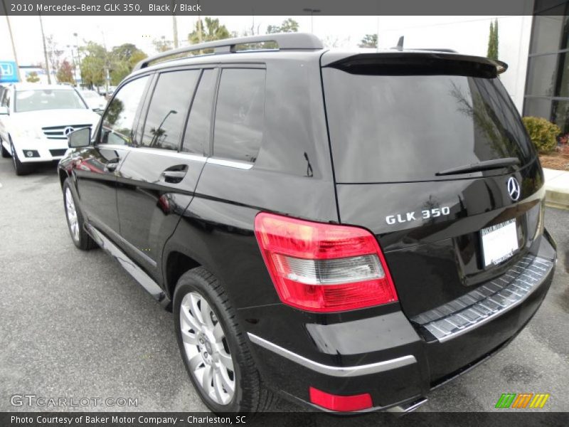Black / Black 2010 Mercedes-Benz GLK 350