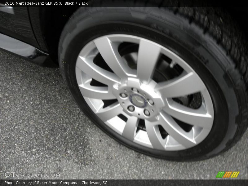 Black / Black 2010 Mercedes-Benz GLK 350