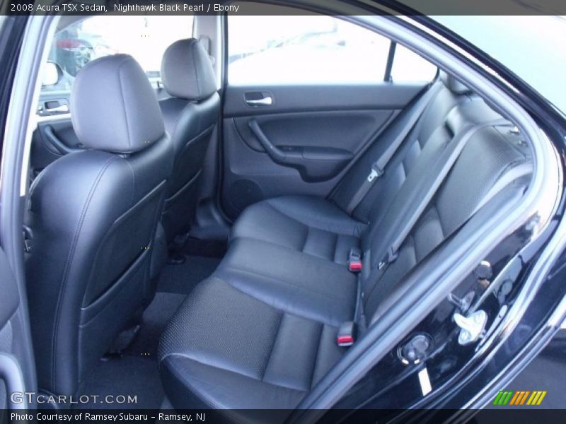 Nighthawk Black Pearl / Ebony 2008 Acura TSX Sedan