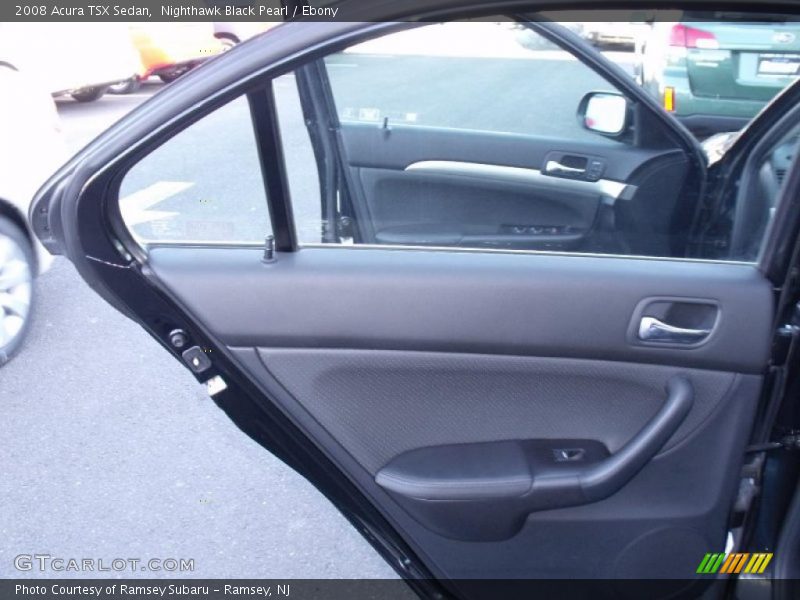 Nighthawk Black Pearl / Ebony 2008 Acura TSX Sedan