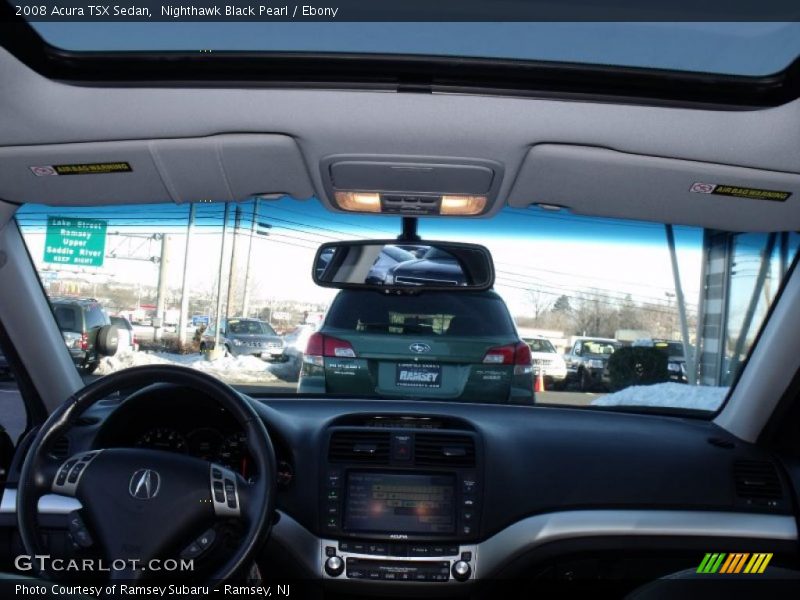 Nighthawk Black Pearl / Ebony 2008 Acura TSX Sedan