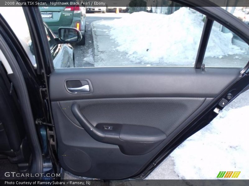 Nighthawk Black Pearl / Ebony 2008 Acura TSX Sedan