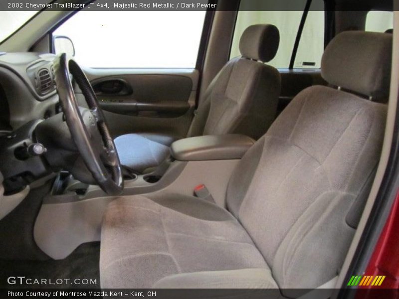 Majestic Red Metallic / Dark Pewter 2002 Chevrolet TrailBlazer LT 4x4