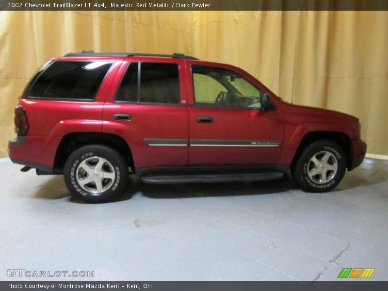 Majestic Red Metallic / Dark Pewter 2002 Chevrolet TrailBlazer LT 4x4