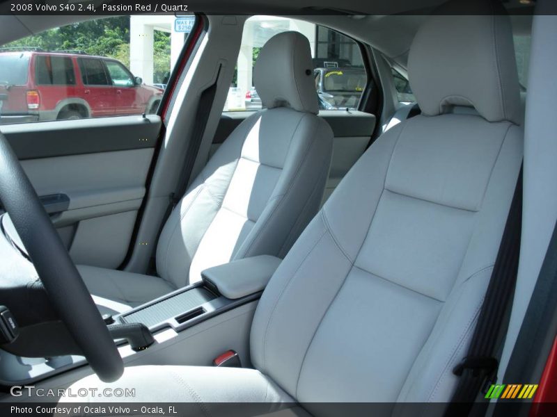 Passion Red / Quartz 2008 Volvo S40 2.4i