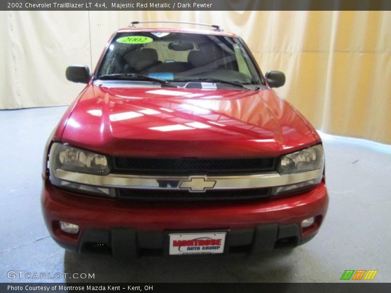 Majestic Red Metallic / Dark Pewter 2002 Chevrolet TrailBlazer LT 4x4