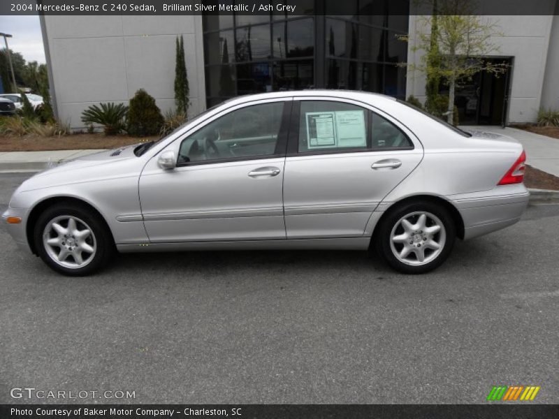  2004 C 240 Sedan Brilliant Silver Metallic