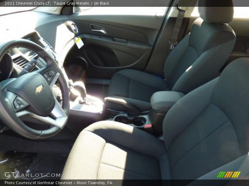 Taupe Gray Metallic / Jet Black 2011 Chevrolet Cruze LT