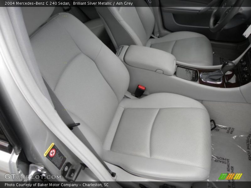 Brilliant Silver Metallic / Ash Grey 2004 Mercedes-Benz C 240 Sedan