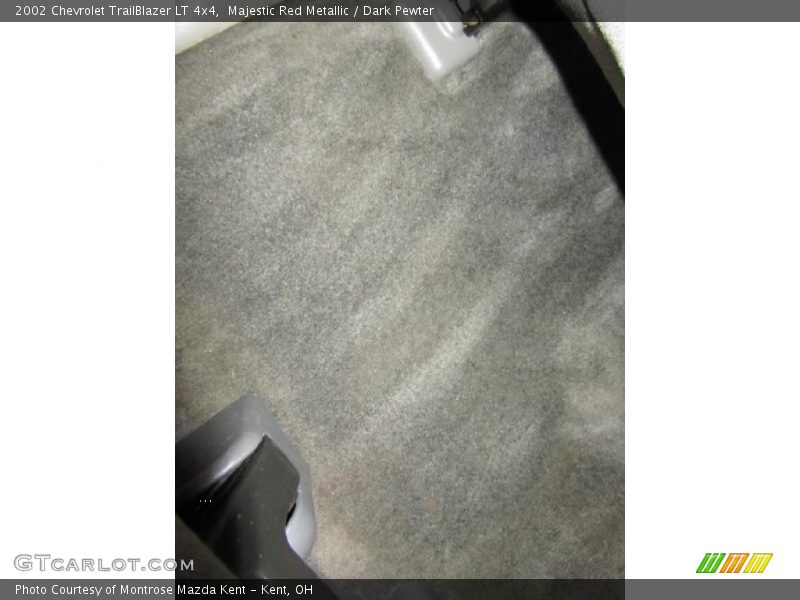 Majestic Red Metallic / Dark Pewter 2002 Chevrolet TrailBlazer LT 4x4