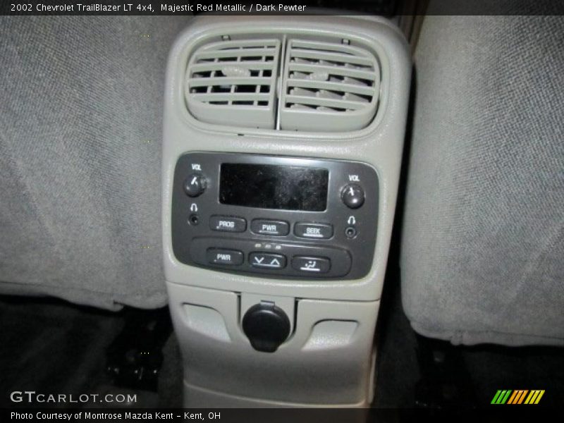 Majestic Red Metallic / Dark Pewter 2002 Chevrolet TrailBlazer LT 4x4