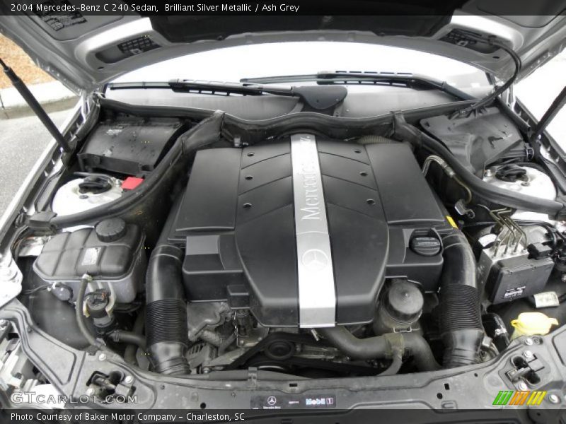  2004 C 240 Sedan Engine - 2.6 Liter SOHC 18-Valve V6