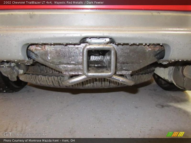 Majestic Red Metallic / Dark Pewter 2002 Chevrolet TrailBlazer LT 4x4