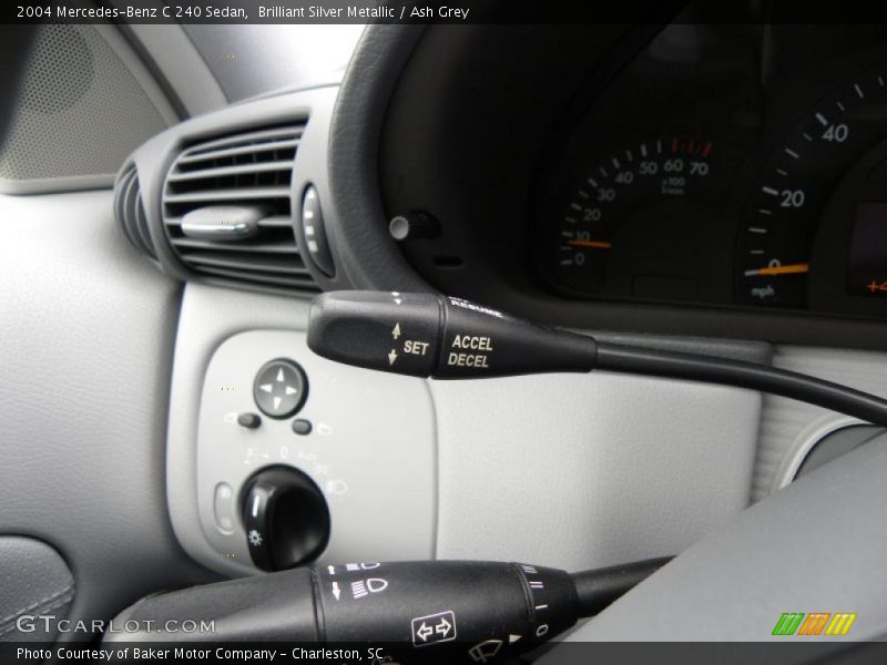 Controls of 2004 C 240 Sedan