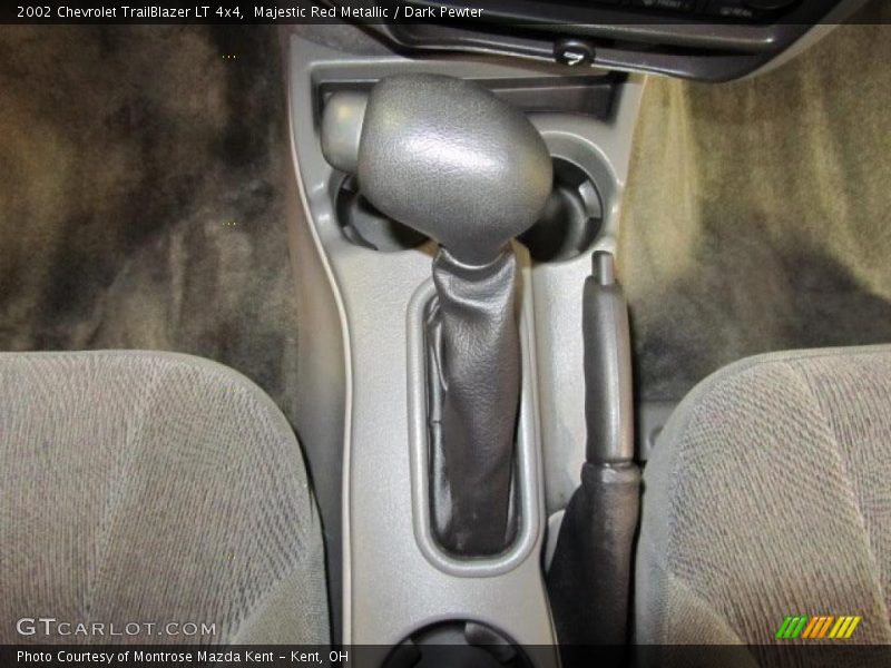 Majestic Red Metallic / Dark Pewter 2002 Chevrolet TrailBlazer LT 4x4