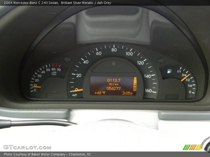  2004 C 240 Sedan 240 Sedan Gauges