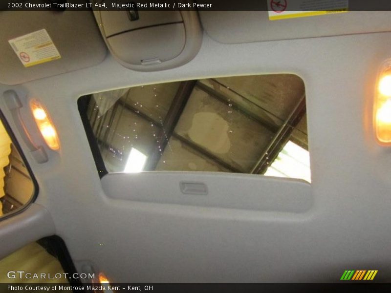 Majestic Red Metallic / Dark Pewter 2002 Chevrolet TrailBlazer LT 4x4