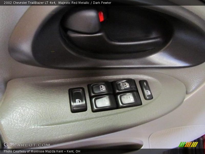 Majestic Red Metallic / Dark Pewter 2002 Chevrolet TrailBlazer LT 4x4