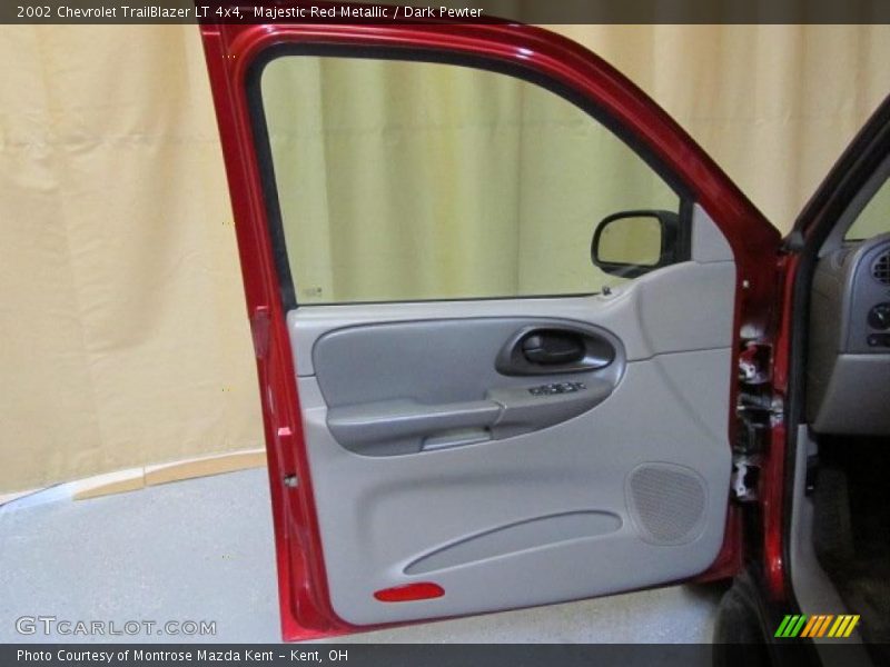 Majestic Red Metallic / Dark Pewter 2002 Chevrolet TrailBlazer LT 4x4