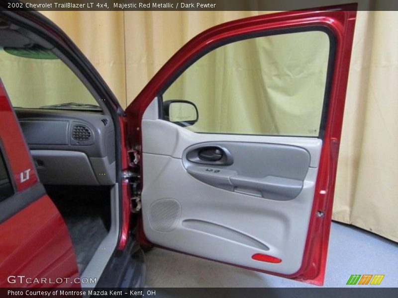 Majestic Red Metallic / Dark Pewter 2002 Chevrolet TrailBlazer LT 4x4