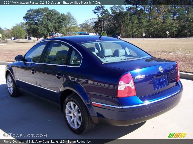 Shadow Blue Metallic / Grey 2004 Volkswagen Passat GLS TDI Sedan