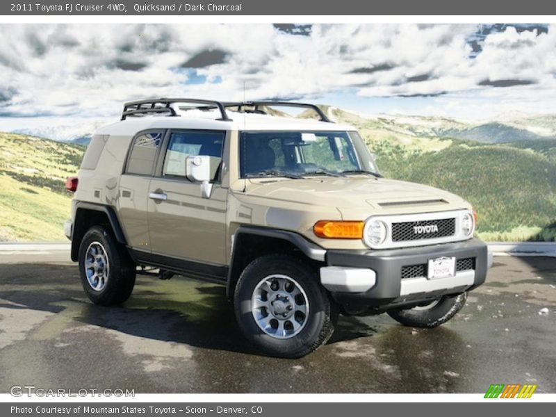 Quicksand / Dark Charcoal 2011 Toyota FJ Cruiser 4WD