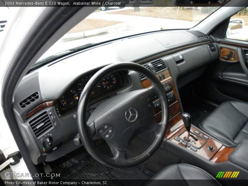 Alabaster White / Charcoal 2003 Mercedes-Benz E 320 Wagon