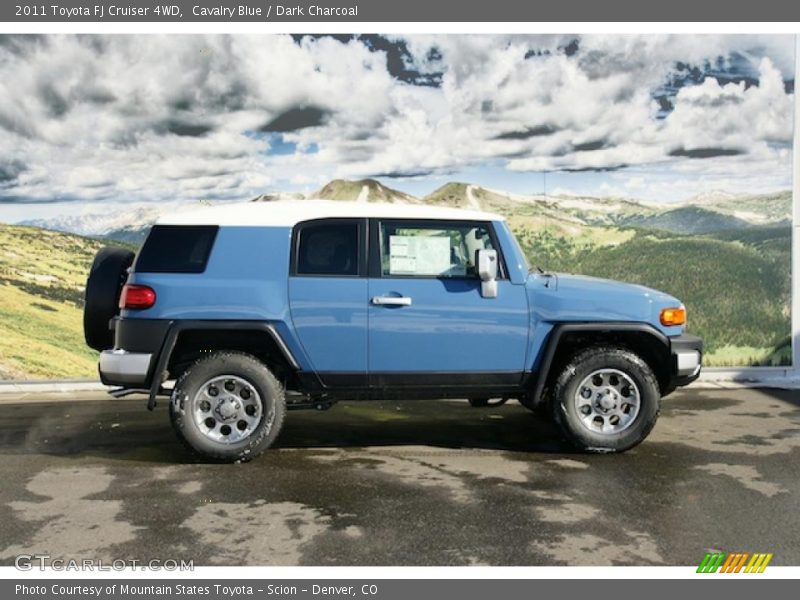 Cavalry Blue / Dark Charcoal 2011 Toyota FJ Cruiser 4WD