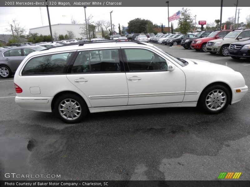 Alabaster White / Charcoal 2003 Mercedes-Benz E 320 Wagon