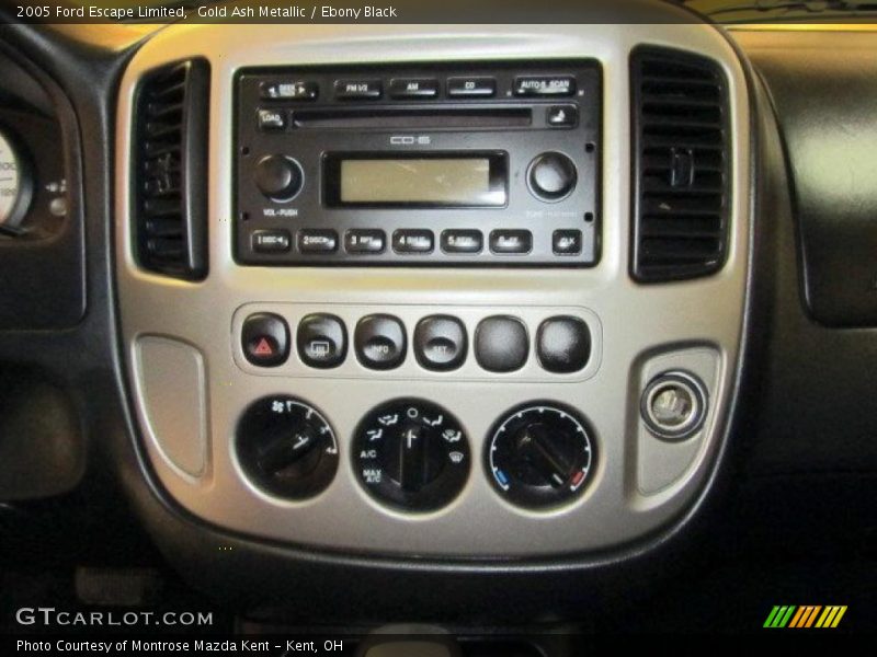 Controls of 2005 Escape Limited