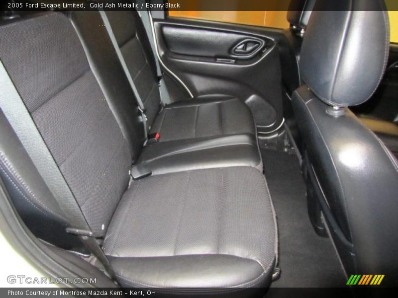  2005 Escape Limited Ebony Black Interior