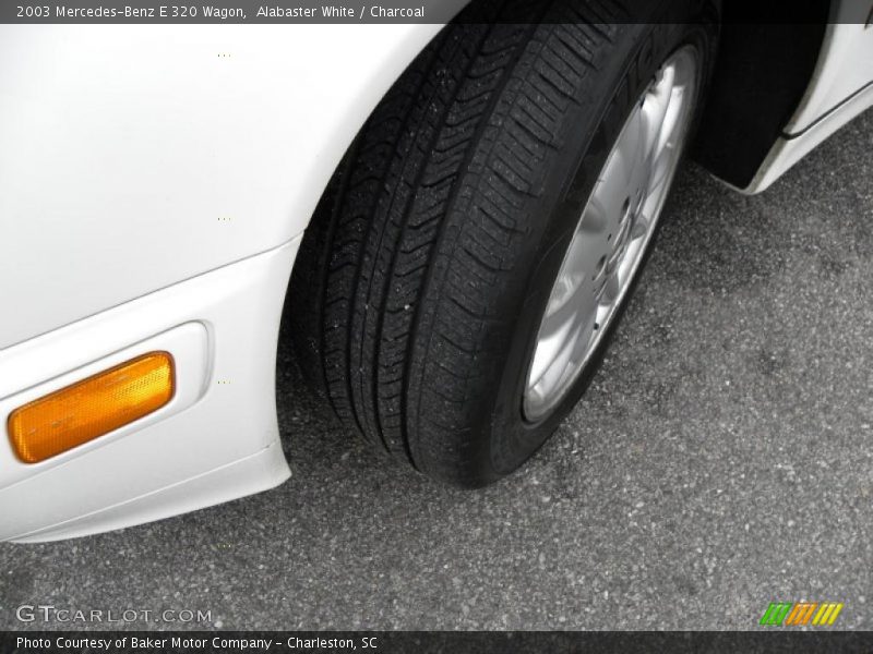 Alabaster White / Charcoal 2003 Mercedes-Benz E 320 Wagon