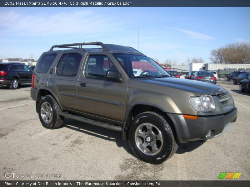  2002 Xterra SE V6 SC 4x4 Gold Rush Metallic