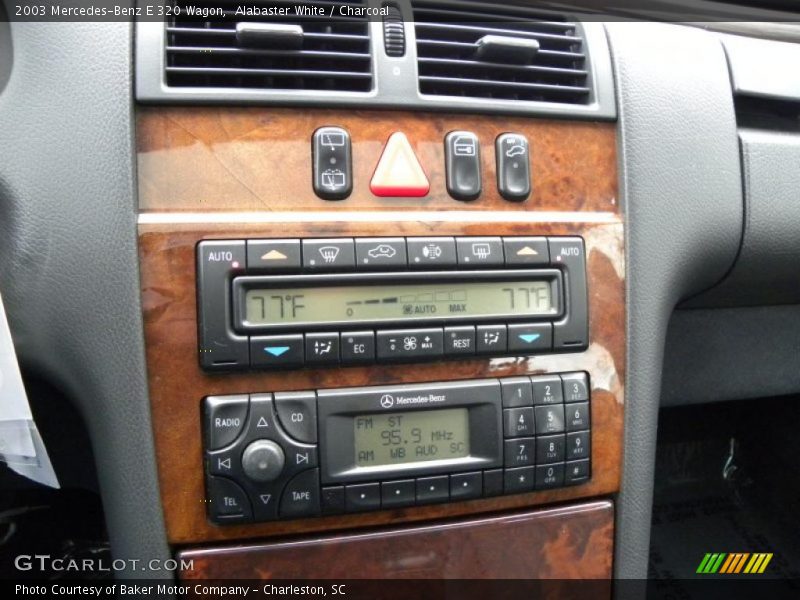 Controls of 2003 E 320 Wagon