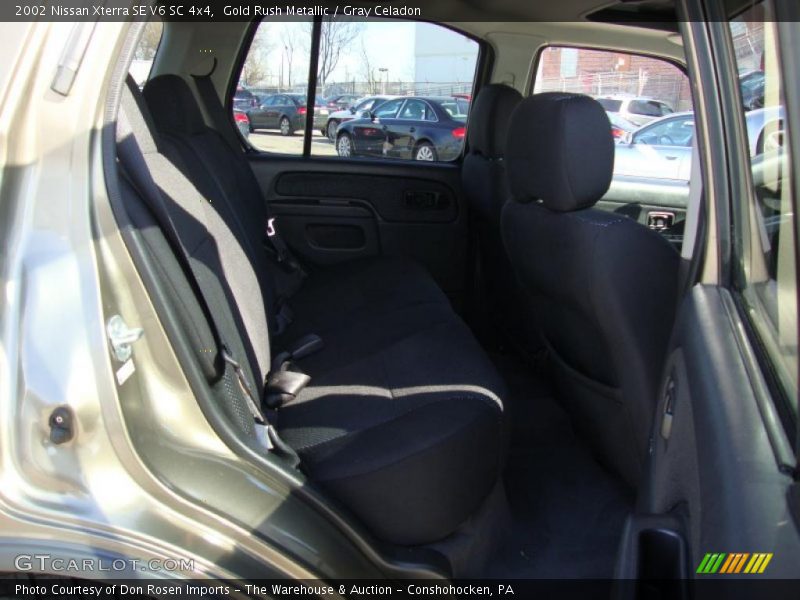 Gold Rush Metallic / Gray Celadon 2002 Nissan Xterra SE V6 SC 4x4