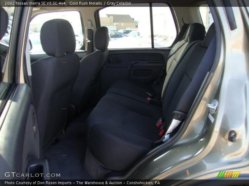Gold Rush Metallic / Gray Celadon 2002 Nissan Xterra SE V6 SC 4x4