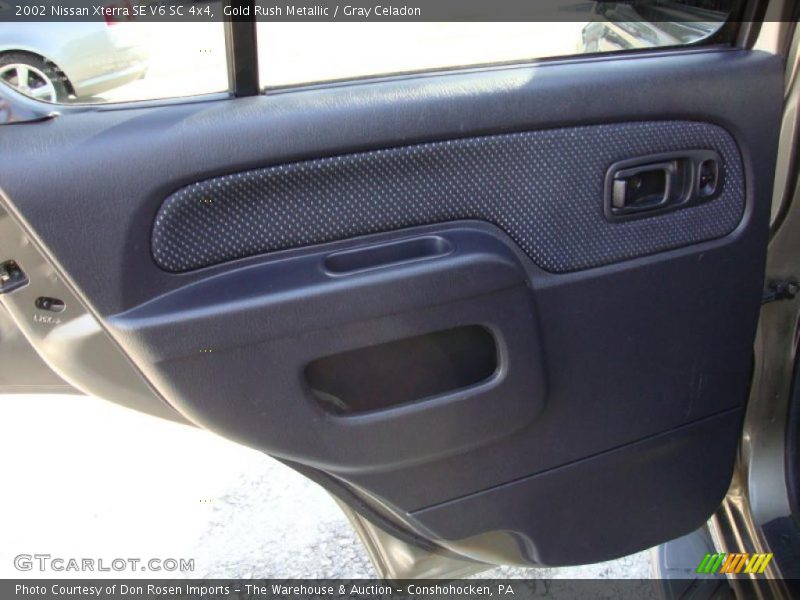 Gold Rush Metallic / Gray Celadon 2002 Nissan Xterra SE V6 SC 4x4