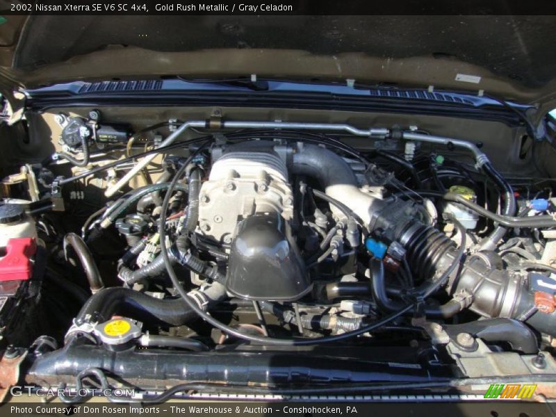  2002 Xterra SE V6 SC 4x4 Engine - 3.3 Liter Supercharged SOHC 12-Valve V6