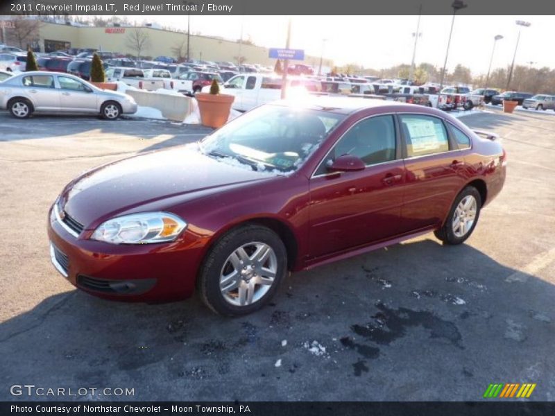 Red Jewel Tintcoat / Ebony 2011 Chevrolet Impala LT