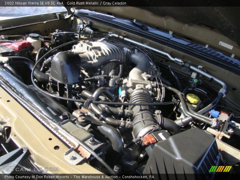  2002 Xterra SE V6 SC 4x4 Engine - 3.3 Liter Supercharged SOHC 12-Valve V6