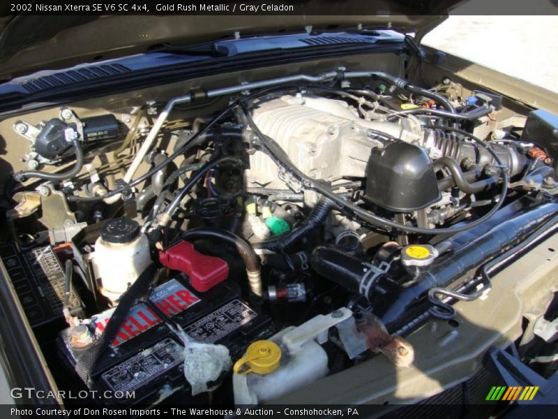  2002 Xterra SE V6 SC 4x4 Engine - 3.3 Liter Supercharged SOHC 12-Valve V6